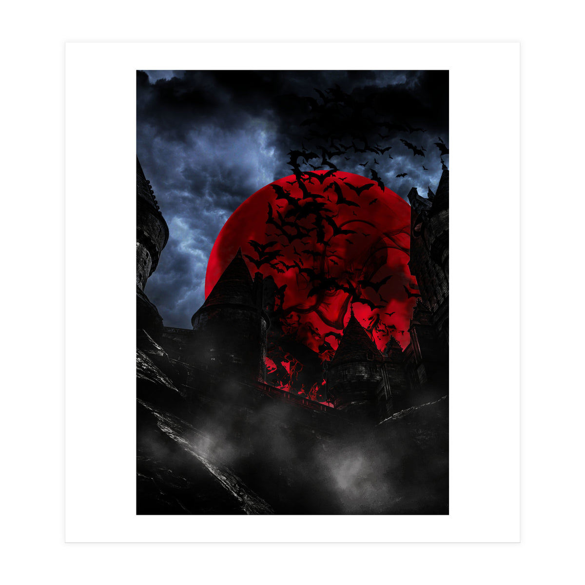 Castle Bats (Print Only)