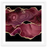 Burgundy & Gold Glitter Agate Texture 03 thumbnail
