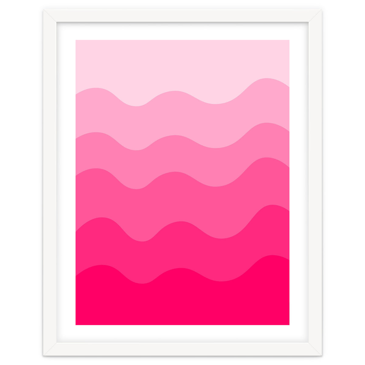 Pink gradient design