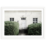 White door K between the green botanical gate thumbnail