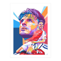 Declan Rice pop art portrait (Print Only)