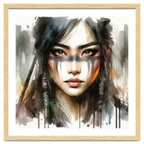 Ethereal Asian Warrior Gaze thumbnail