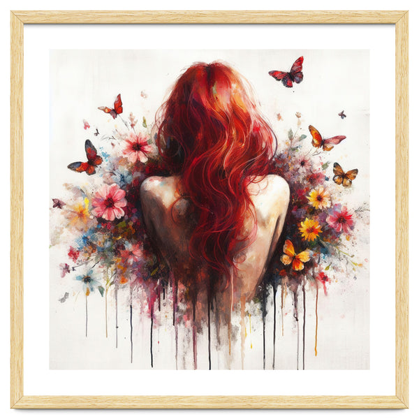 Crimson Butterfly Back Bloom