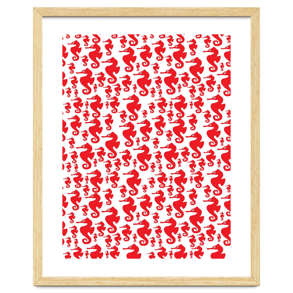 Seahorse pattern