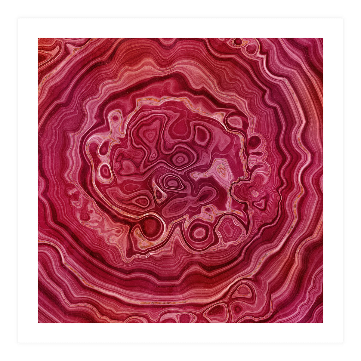 Red Agate Texture 07 (Print Only)