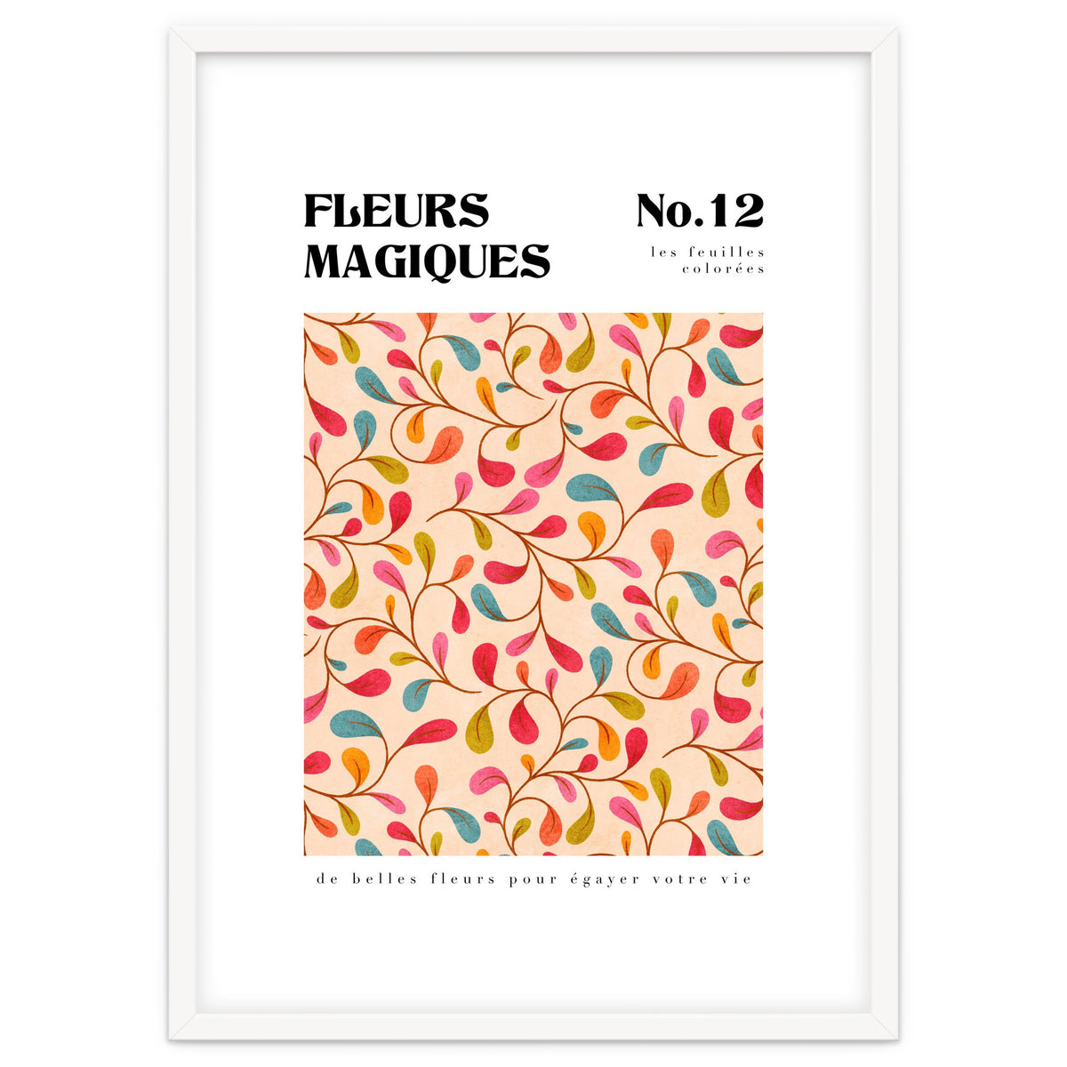 Magical Flowers No.12 Coloured Leaves