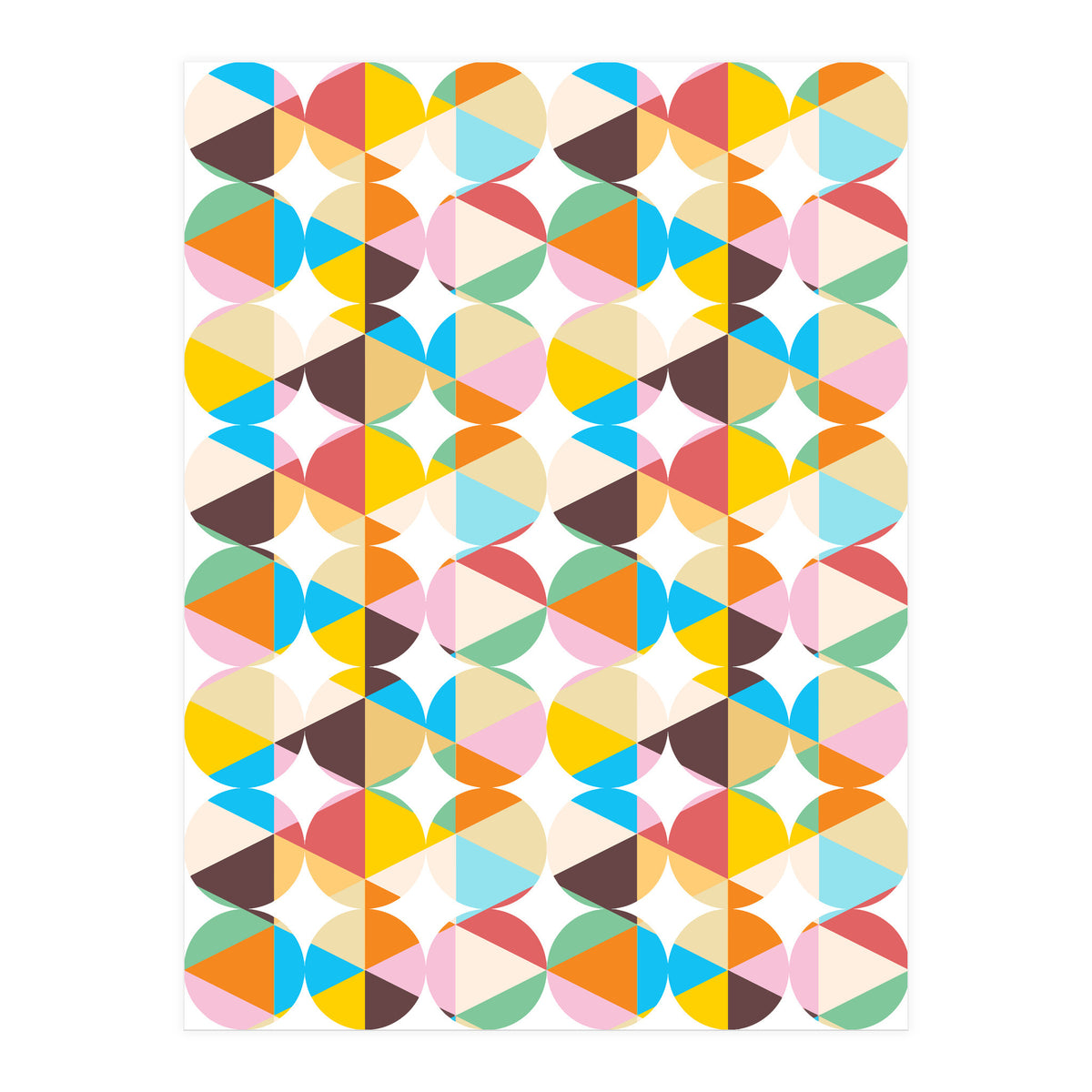 Retro Geometry #society6 #decor #buyart (Print Only)