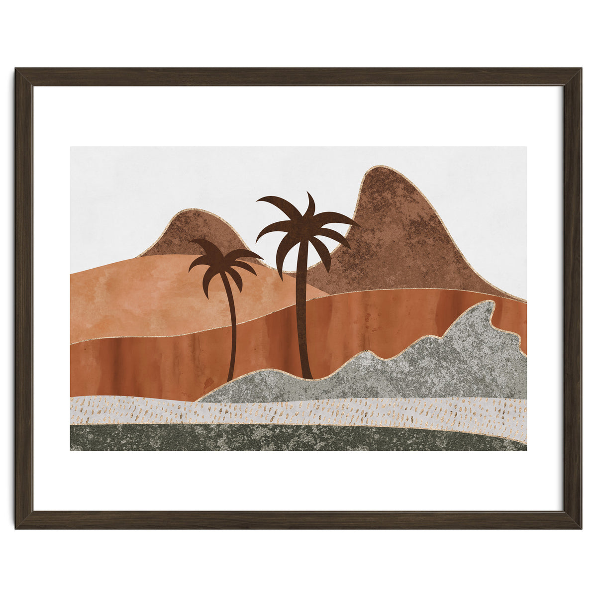 Abstract Landscape Desert Dream