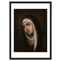 Bartolomé Esteban Murillo / 'Mater Dolorosa', 1660-1670, Spanish School. VIRGIN MARY.