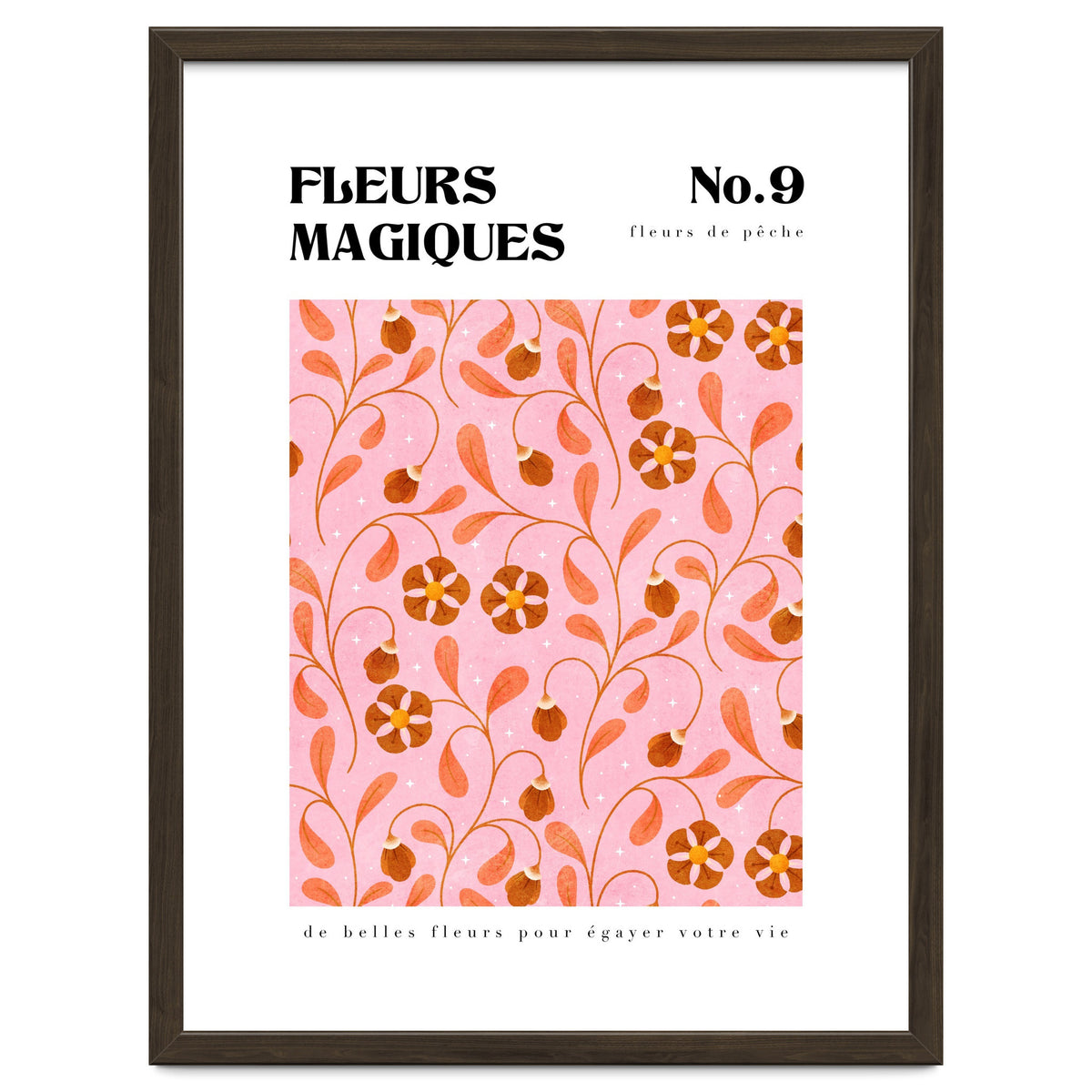 Magical Flowers No.9 Peachy Florals