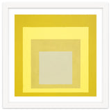JOSEF ALBERS - HOMAGE TO THE SQUARE YELLOW WHITE thumbnail