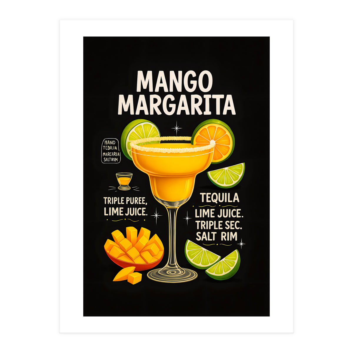 Mango Margarita (Print Only)