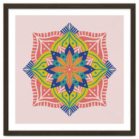 Colorful abstract mandala