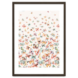 Watercolor Spring Butterflies Apricot thumbnail