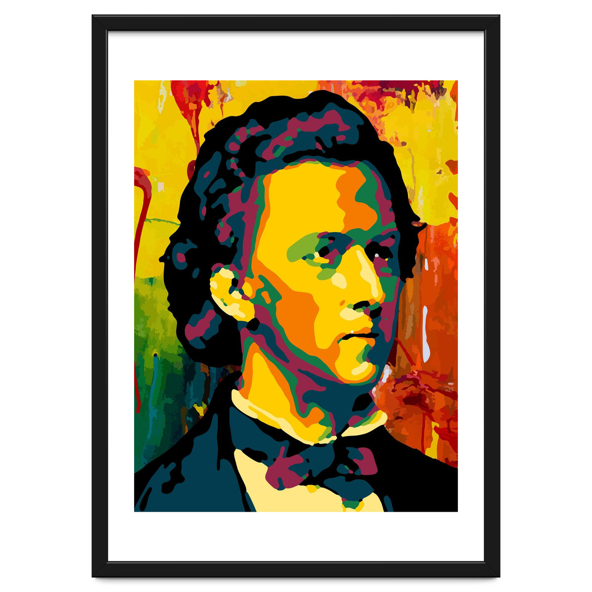 Frederic Chopin Abstract Art