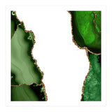 Green & Gold Agate Texture 21 (Print Only) thumbnail