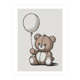 Cute Teddy Bear (Print Only) thumbnail