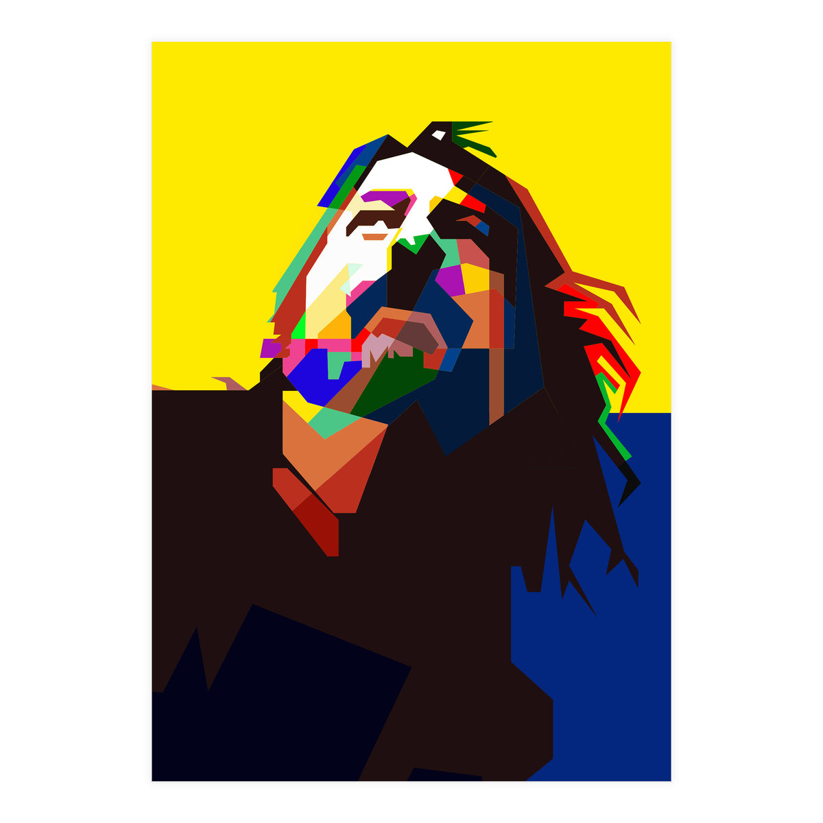 Dave Grohl Foo Fighters Grunge Sound (Print Only)