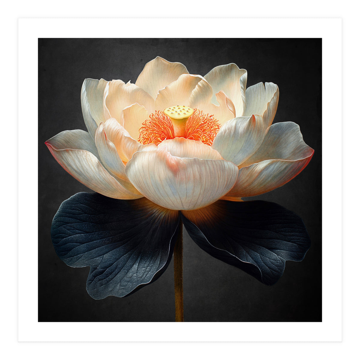 Lotus Cultivar | Midnight Skirt (Print Only)