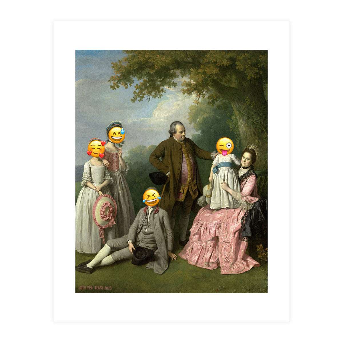 Emoji painting 1 (Print Only)