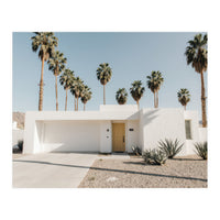 Palm Springs Modernist Home, Mid-Century Architecture Photography, Desert Minimalism (Print Only)
