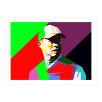 Tiger Woods Golf Legendary Pop Art WPAP (Print Only)