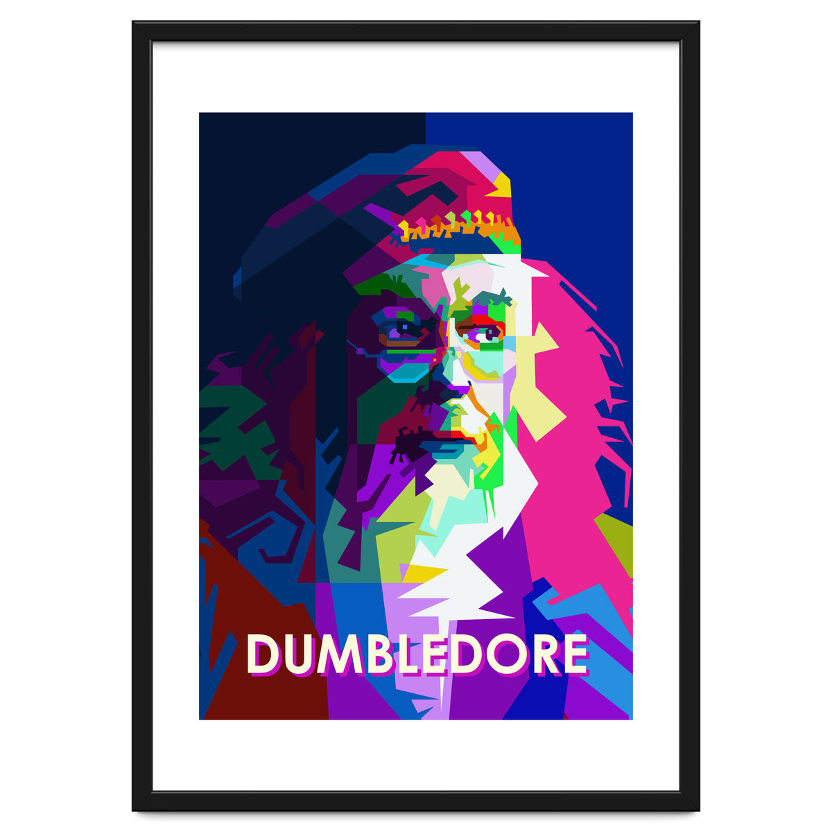 Albus Dumbledore In Pop Art WPAP
