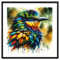 Vibrant Tropical Bird Portrait