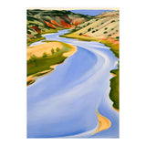 Georgia O’Keeffe – Chama River, Ghost Ranch (1937) | Serene Southwestern Landscape in Bold Modernist Forms (Print Only) thumbnail