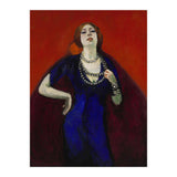 The Blue Dress. Date: 1911. Dimensions: 146.2 cm x 114.4 cm, 161.0 cm x 129.4 cm. (Print Only) thumbnail