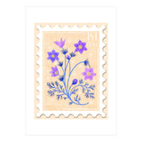 The Cambridgeshire Pasqueflower Postage Stamp (Print Only) thumbnail