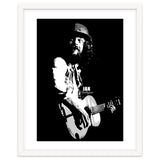 Ian Anderson Rock Music Legend in Grayscale thumbnail