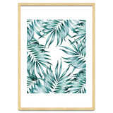 Island Life, Tropical Minimal Palm Vintage Illustration, Luxe Bohemian Botanical Nature Beachy thumbnail