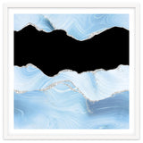 Blue & Silver Agate Glitter Texture 03 thumbnail