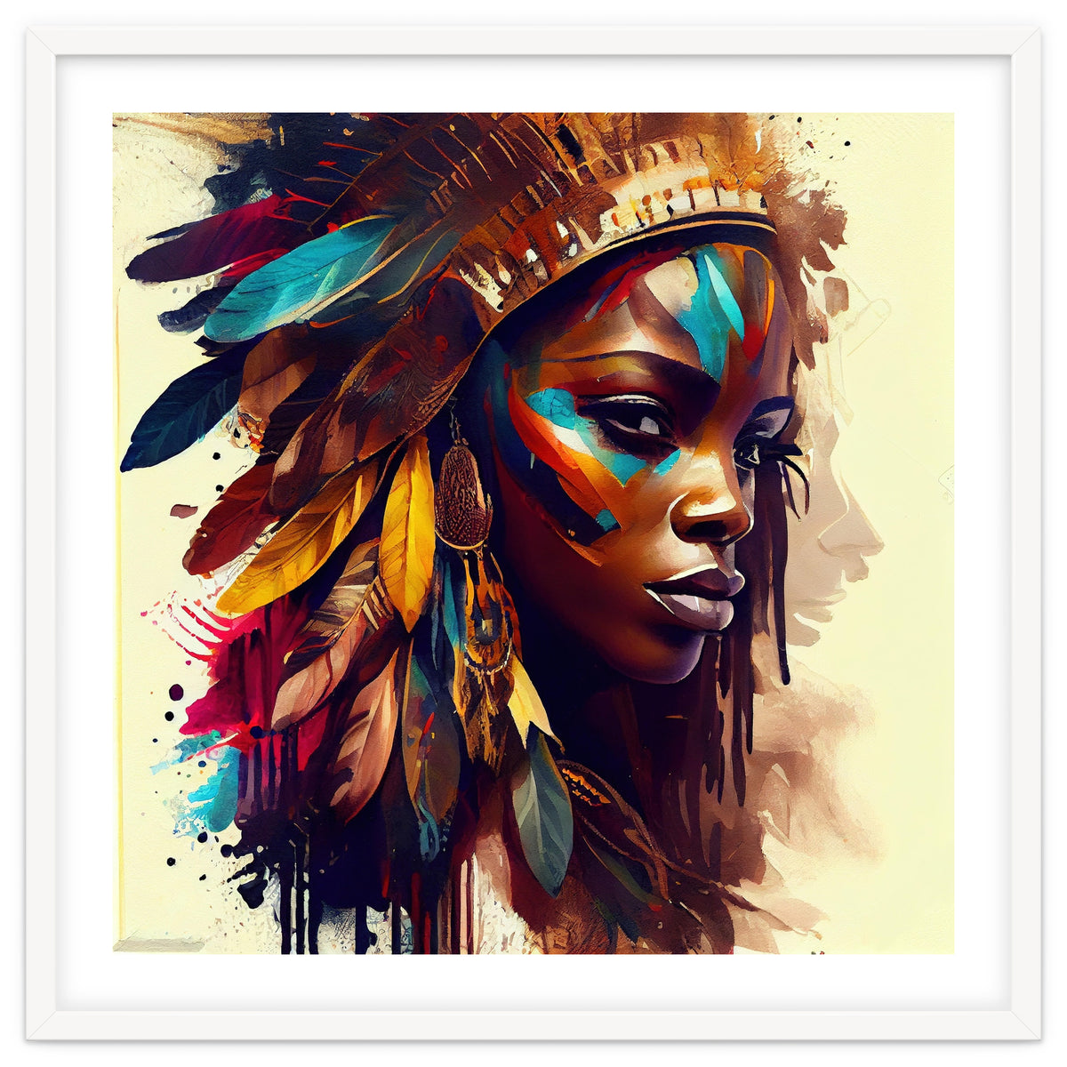 Powerful African Warrior Woman #5