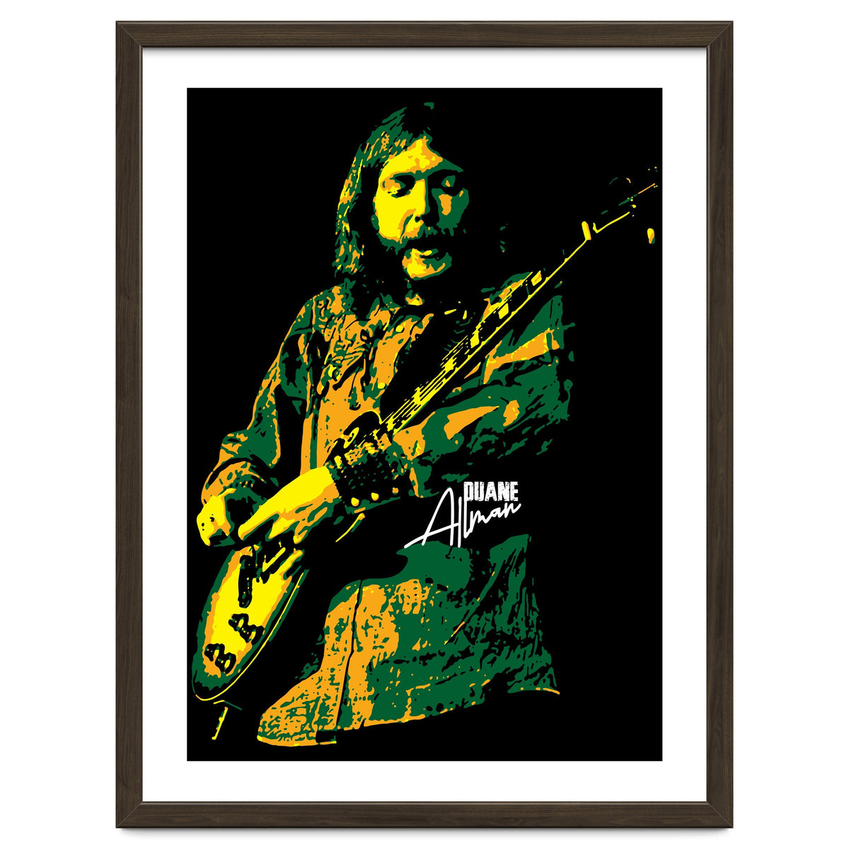 Duane Allman American Rock and Blues Guitarist