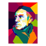 Pablo Picasso Pop Art WPAP (Print Only) thumbnail