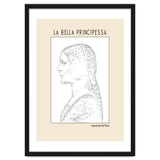 La Bella Principessa – Leonardo Da Vinci Ascii Art thumbnail