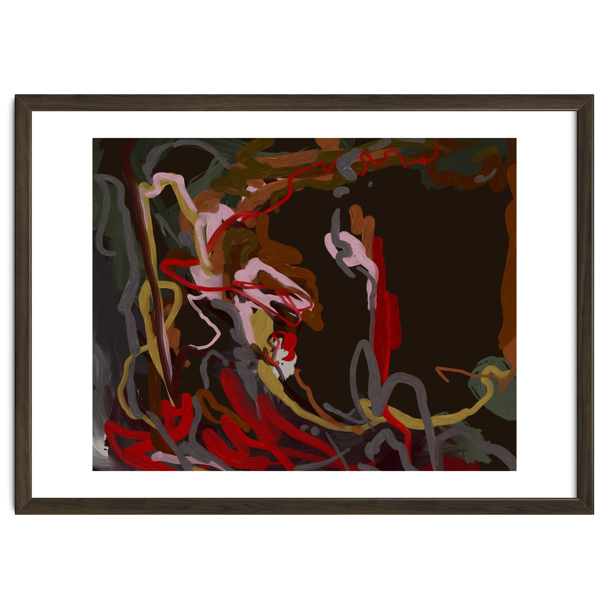 Abstract Fluidity oil painting