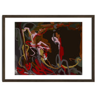 Abstract Fluidity oil painting