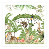 Watercolor Animals Savannah Landscape (Print Only) thumbnail
