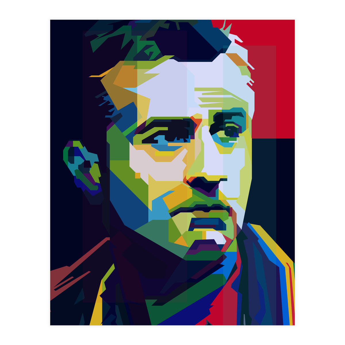 Robert De Niro Hollywood Movies Pop Art WPAP (Print Only)