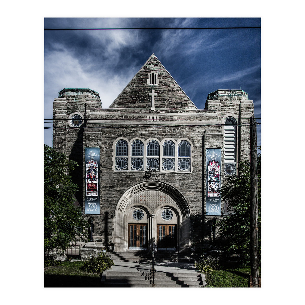 No 1810 Queen St E 2 Color Version (Print Only)