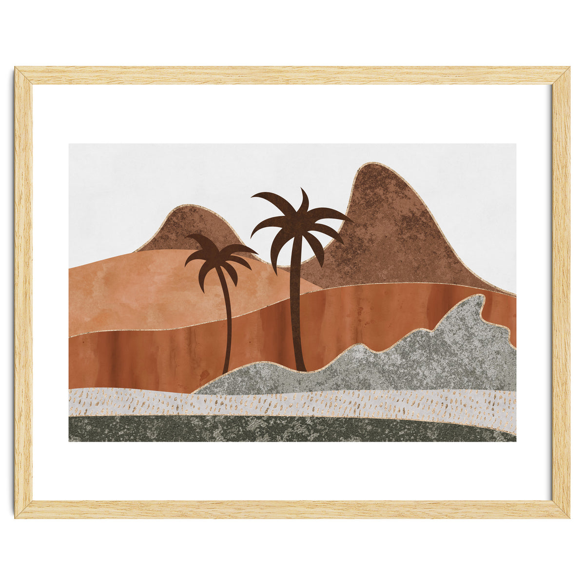 Abstract Landscape Desert Dream