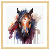 Watercolor Horse #1