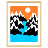 Mountainous River Mouth thumbnail