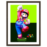 Super Mario Cartoon Character Pop Art thumbnail