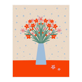 Cute Floral Vase (Print Only) thumbnail