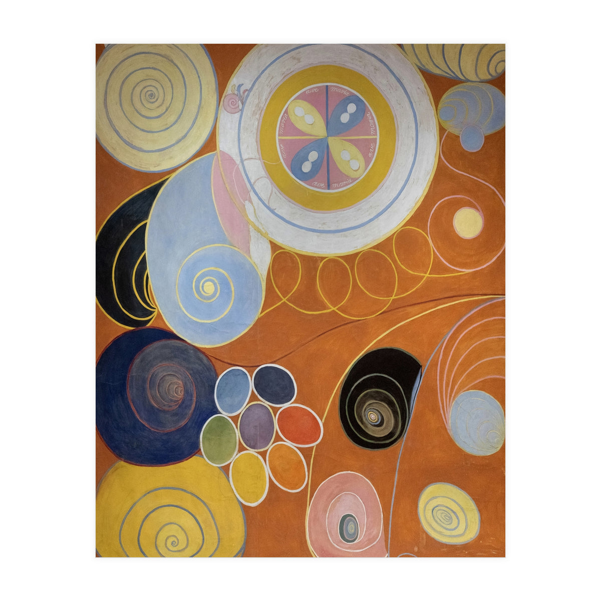 Hilma af Klint - The Ten Largest No 3 Youth Abstract Spiritual Art (Print Only)