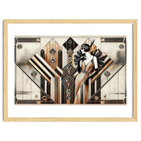 Gatsby Glamour Art Deco Scene